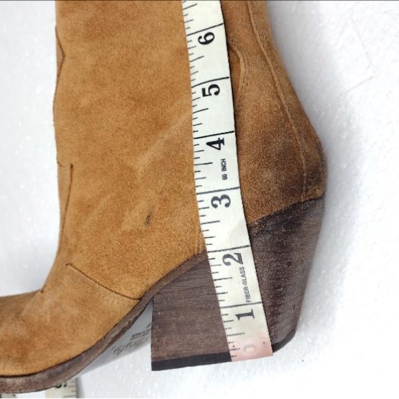 GOLO Lasso Western Revival Boho Suede Snip Toe Ankle Boots - Picture 15 of 16